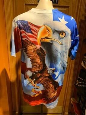 American flag tee shirt
